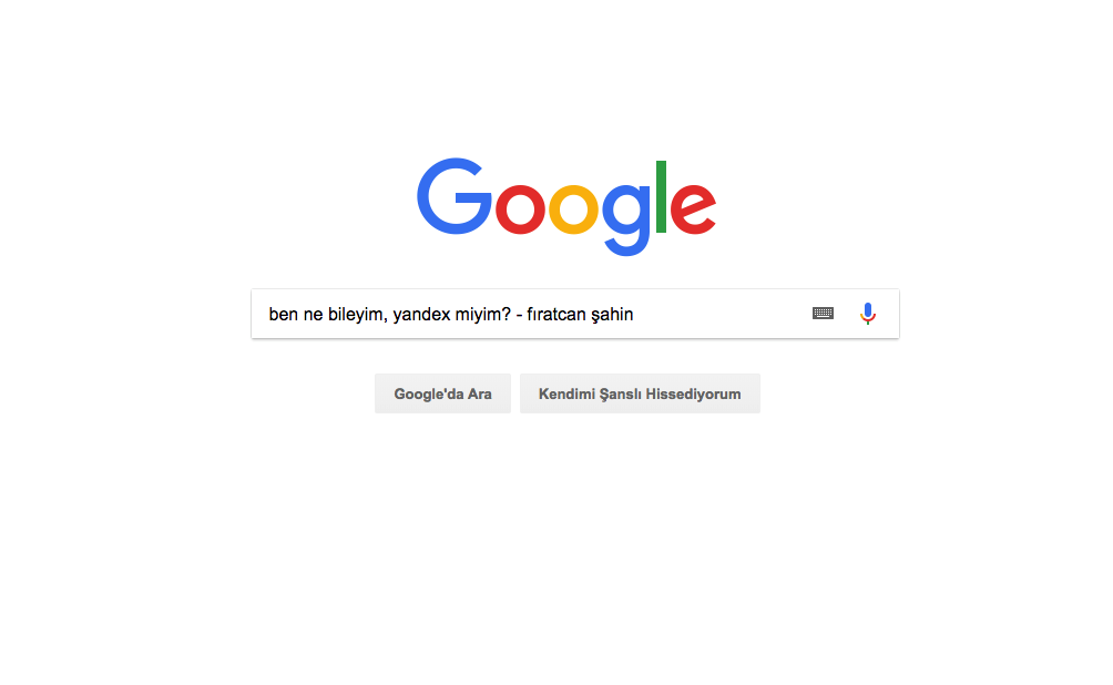 Google Arama Terimleri